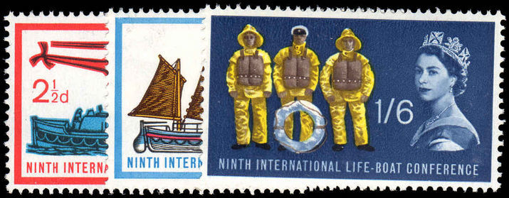 1963 9th International Lifeboat Conference unmounted mint.