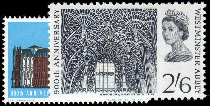 1966 900th Anniv of Westminster Abbey unmounted mint.