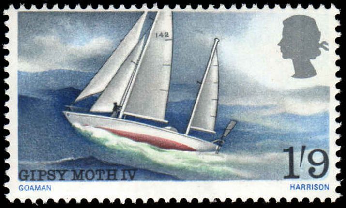1967 Sir Francis Chichester's World Voyage unmounted mint.
