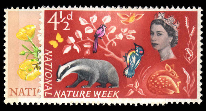 1963 National Nature Week unmounted mint.