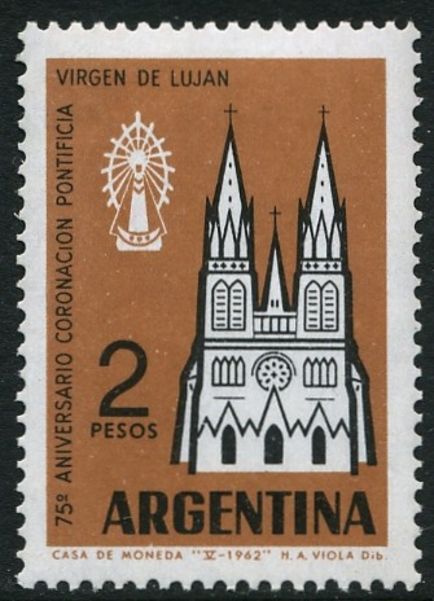 Argentina 1962 Holy Virgin Of Lujan unmounted mint.