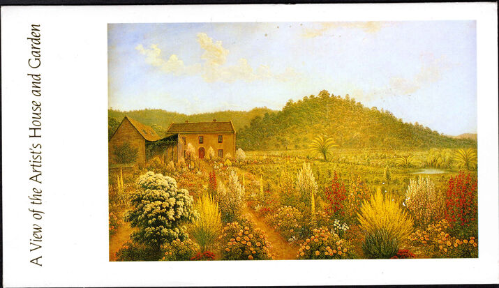 Australia 1989 $20 - A View of the Artist's House and Garden in Mills Plains presentsation pack unmounted mint.