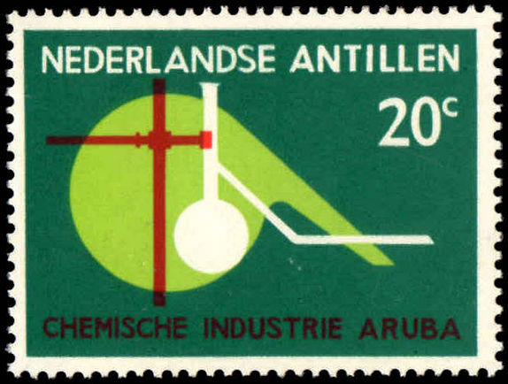 Netherlands Antilles 1963 Chemical Industry unmounted mint.