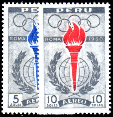 Peru 1961 Olympics unmounted mint.