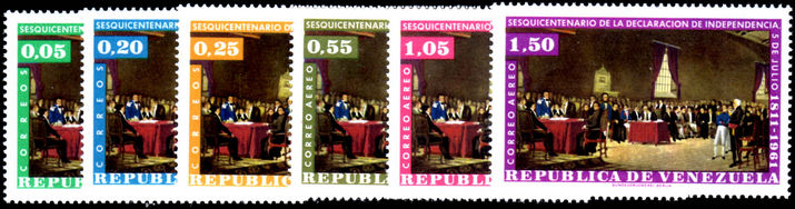 Venezuela 1962 Independence unmounted mint.