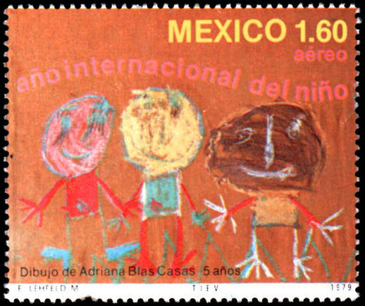 Mexico 1979 International Year of the Child unmounted mint.