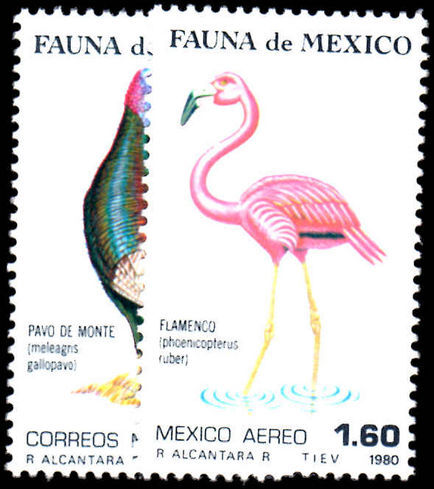 Mexico 1980 Mexican Fauna (2nd series) unmounted mint.