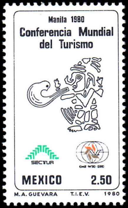Mexico 1980 World Tourism Conference unmounted mint.