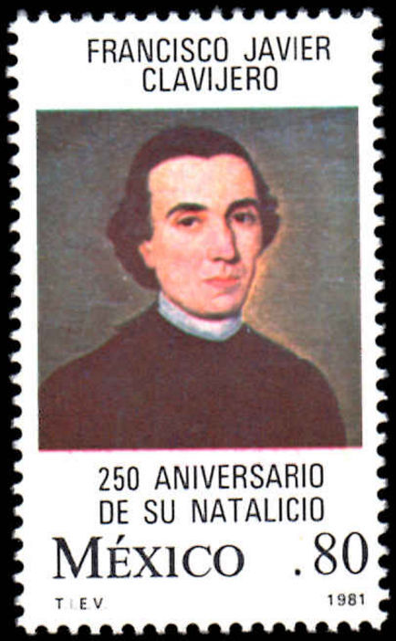 Mexico 1981 250th Birth Anniversary of St Francis Xavier Claver unmounted mint.