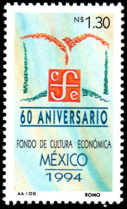 Mexico 1994 Economic Culture Fund unmounted mint.