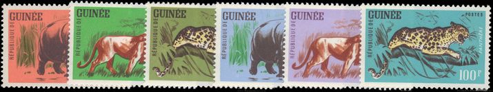 Guinea 1962 Wild Game unmounted mint.