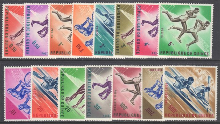 Guinea 1963 Sports unmounted mint.
