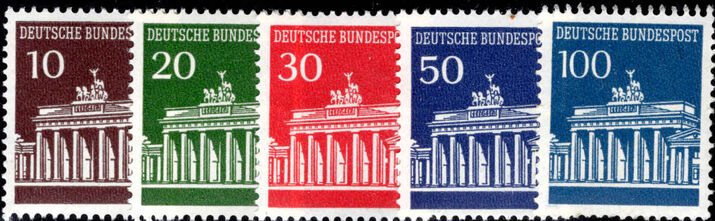 West Germany 1966-68 Brandenburg Gate unmounted mint.
