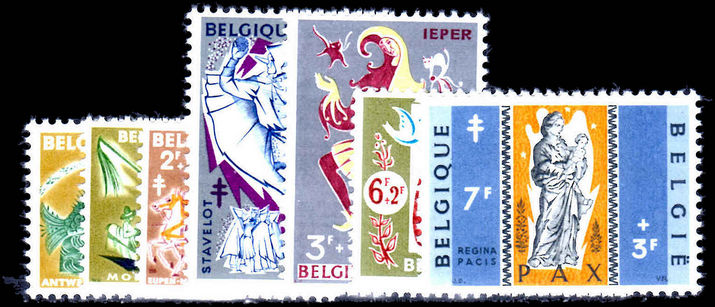 Belgium 1959 Anti-tuberculosis unmounted mint.