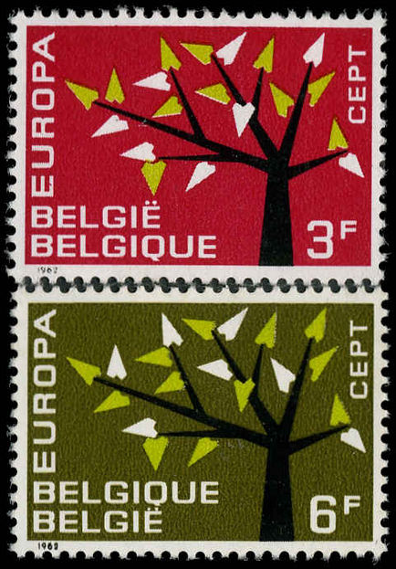 Belgium 1962 Europa unmounted mint.
