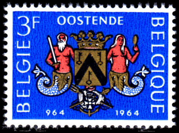 Belgium 1964 Millenary of Ostend unmounted mint.