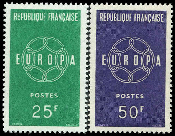 France 1959 Europa unmounted mint.
