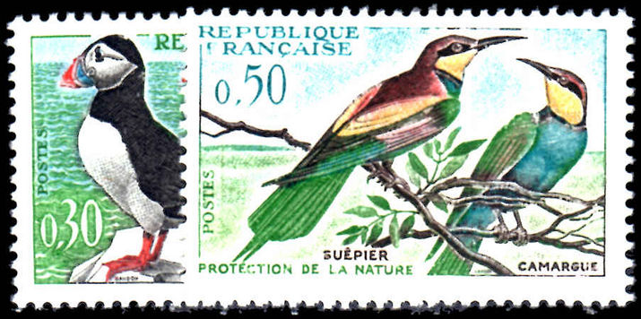 France 1960 Nature Protection unmounted mint.