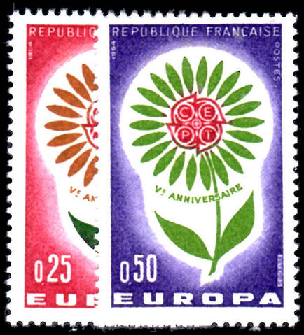 France 1964 Europa unmounted mint.