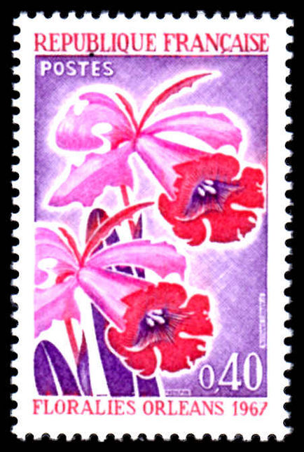 France 1967 Orleans Flower Show unmounted mint.
