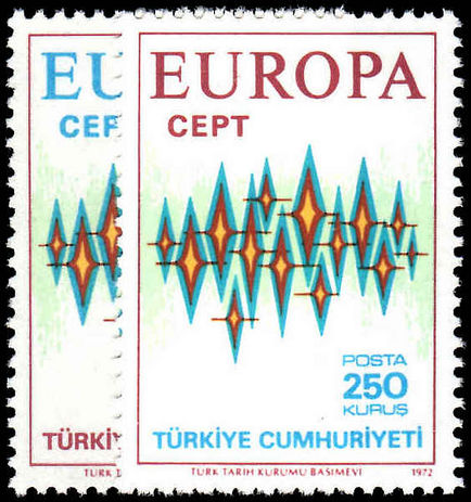 Turkey 1972 Europa unmounted mint.