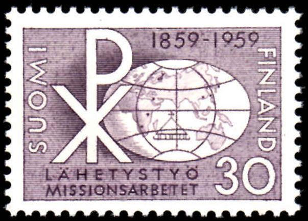 Finland 1959 Missionary Society unmounted mint.