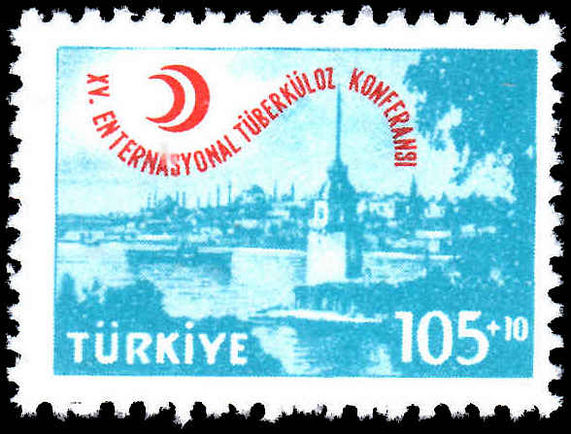 Turkey 1959 15th International T.B. Conference unmounted mint.