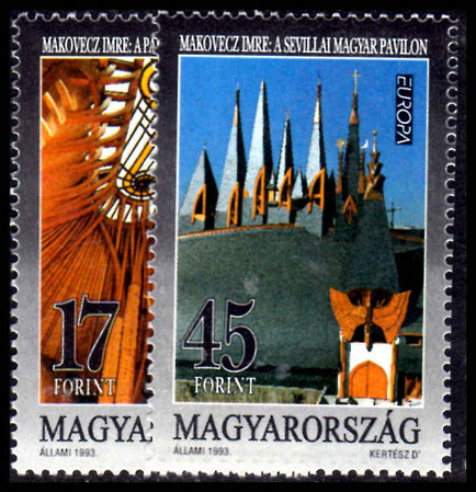 Hungary 1993 Europa Contemporary Art unmounted mint.