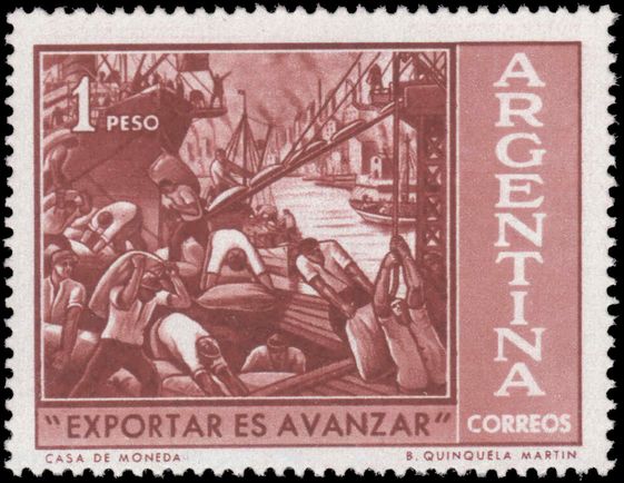 Argentina 1961 Export Campaign unmounted mint.