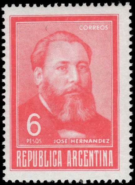 Argentina 1962-69 6p Hernandez Litho unmounted mint.