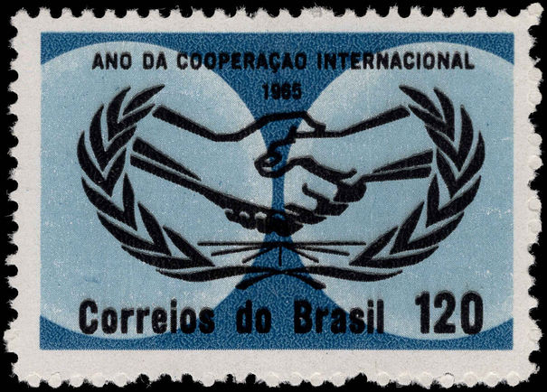 Brazil 1965 ICY unmounted mint.