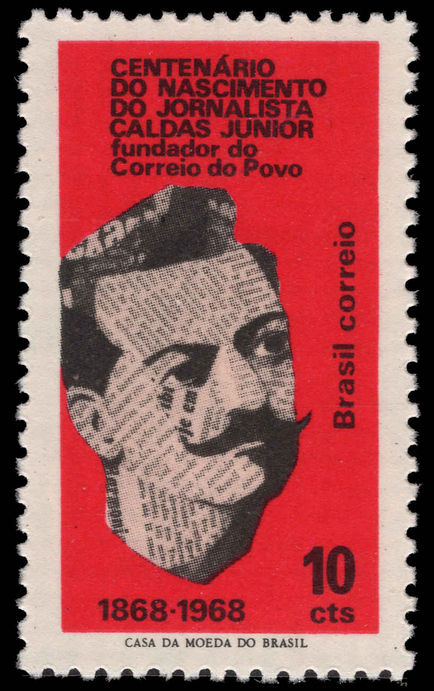 Brazil 1968 Francisco Caldas unmounted mint.