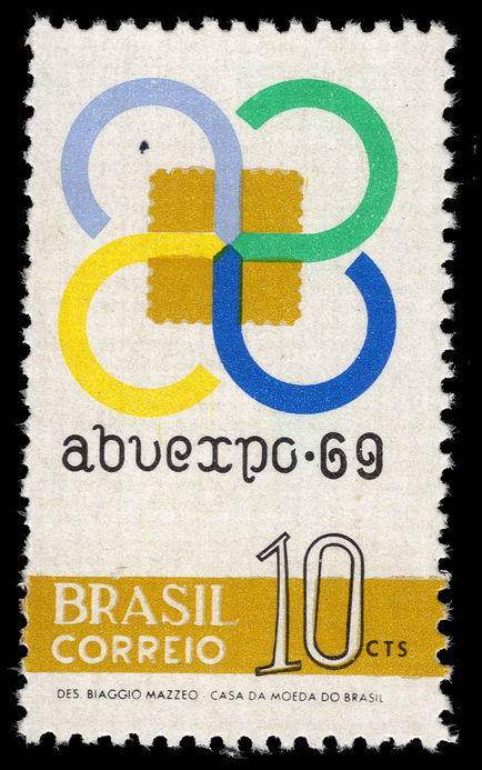 Brazil 1969 Abuexpo unmounted mint.
