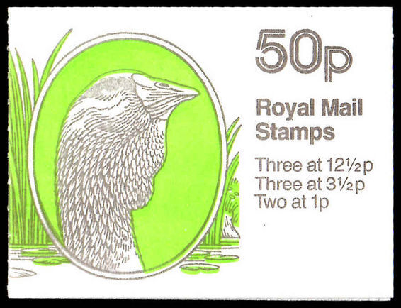 1983 50p Toulouse Goose booklet