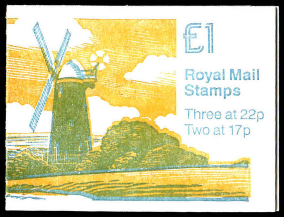 1990 £1 booklet Mills 3
