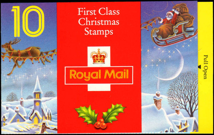 1993 Christmas first class booklet
