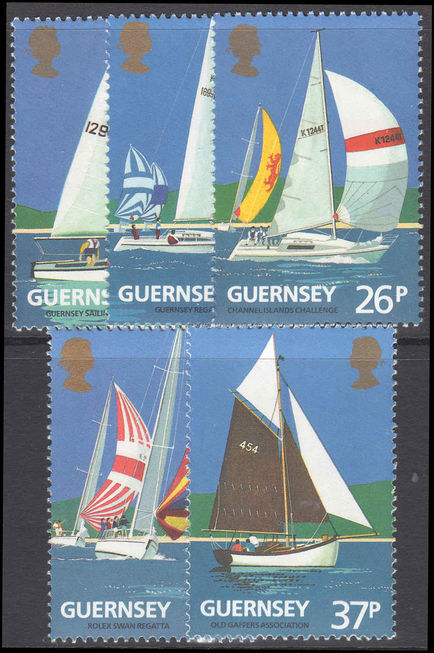 Guernsey 1991 Centenary of Guernsey Yacht Club unmounted mint.