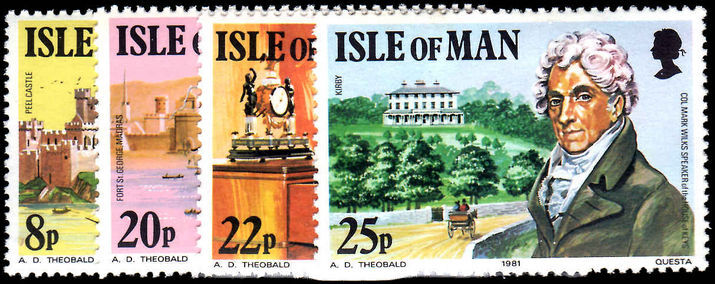 Isle of Man 1981 Colonel Mark Wilks unmounted mint.