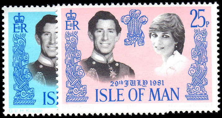 Isle of Man 1981 Royal Wedding unmounted mint.