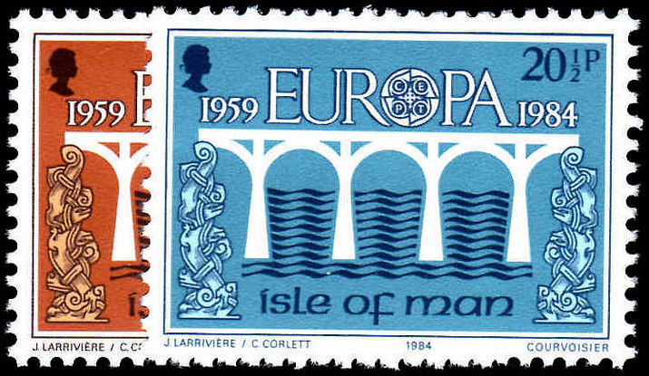 Isle of Man 1984 Europa unmounted mint.