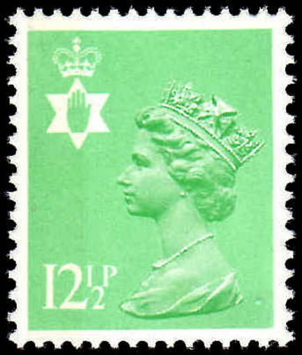 Northern Ireland 1971-93 12½p light emerald perf 15x14 Questa Litho unmounted mint.