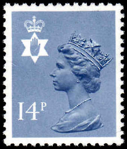 Northern Ireland 1971-93 14p Grey-blue Questa Litho unmounted mint.