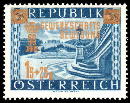 Austria 1953 Trade Union unmounted mint.