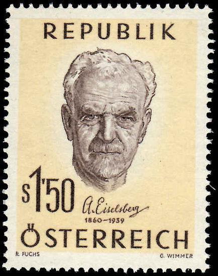 Austria 1960 Eiselberg unmounted mint.