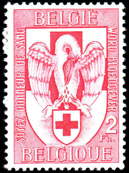 Belgium 1956 Blood Donors unmounted mint.