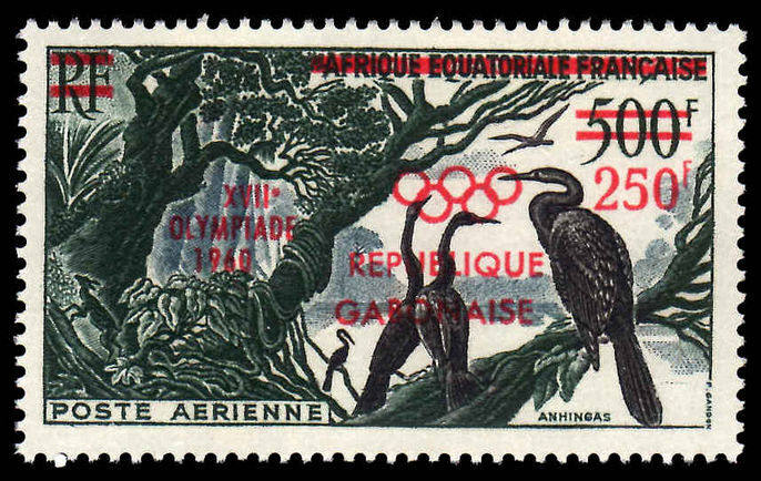 Gabon 1960 Olympics unmounted mint.