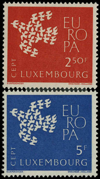 Luxembourg 1961 Europa unmounted mint