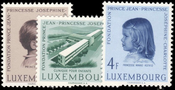 Luxembourg 1957 Child Welfare unmounted mint.