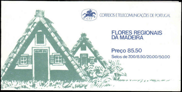 Madeira 1981 Flowers 85E50 booklet unmounted mint.