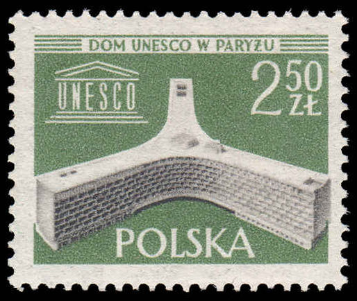 Poland 1958 UNESCO unmounted mint.